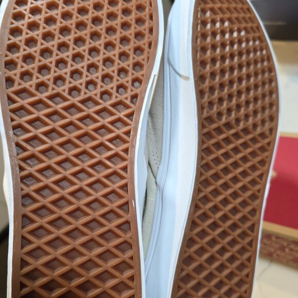 Vans Classic Slip-On Summer Linen Incense Men Unisex Casual Shoes SZ 10 NEW - Picture 7 of 14